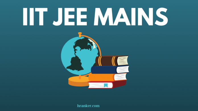 iit jee mains hranker