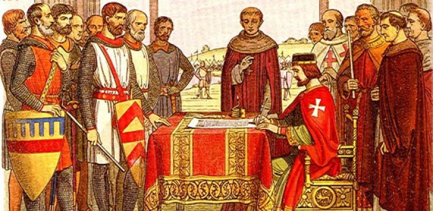 Today in 1215 Magna Carta was signed by King John