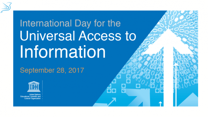 International Day for Universal Access of Information -iduai